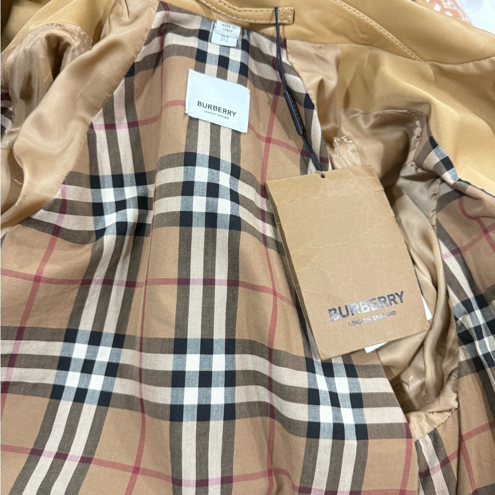 NWT Burberry Women's bomber jacket